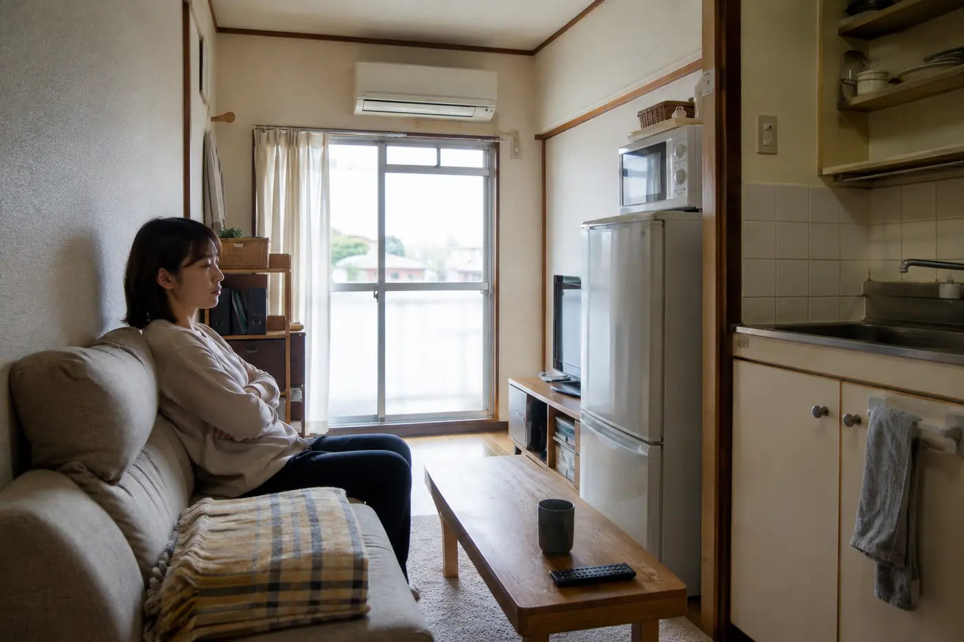 狭く利便性の低い賃貸の部屋